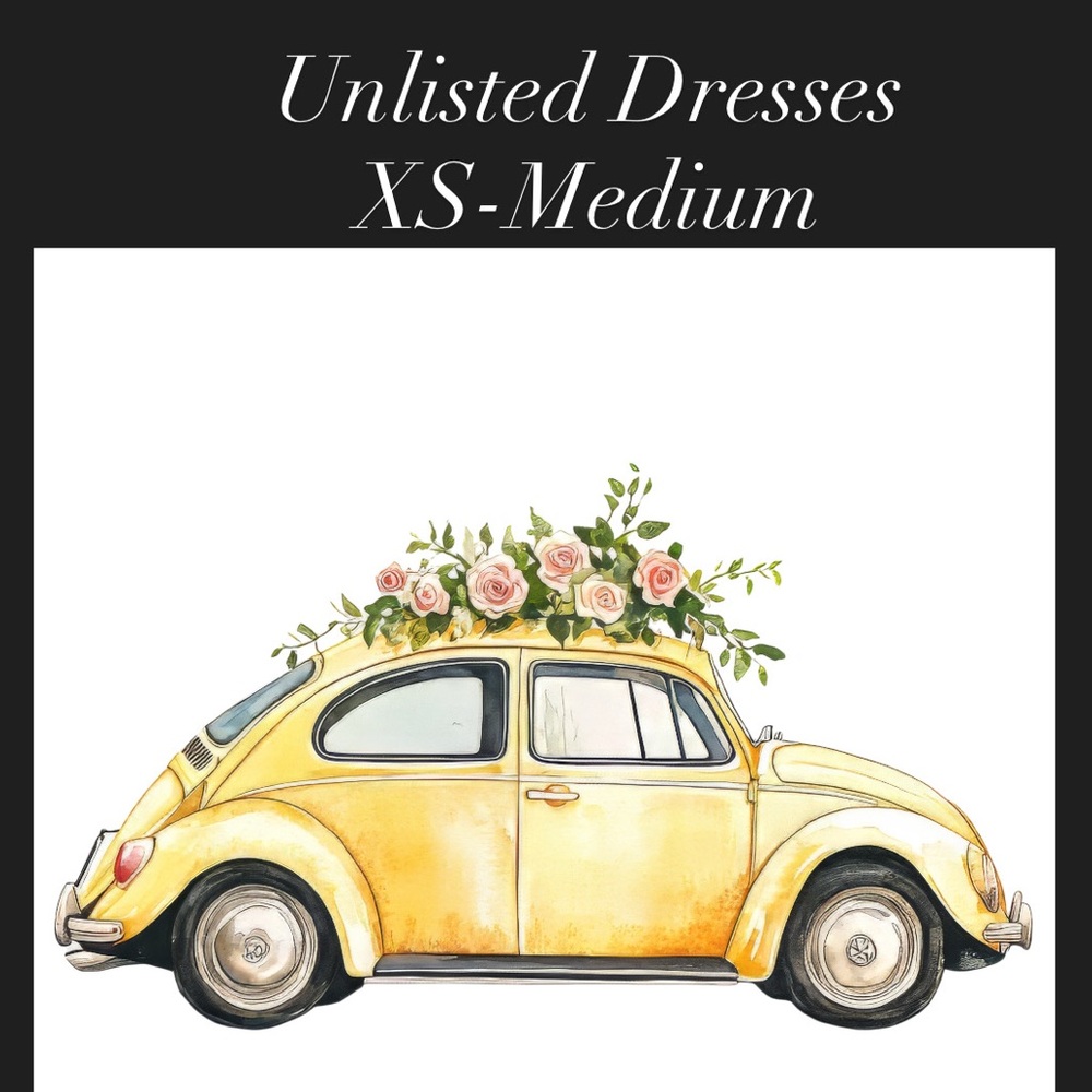 🪷UNLISTED DRESS ~ SIZE XS-Medium